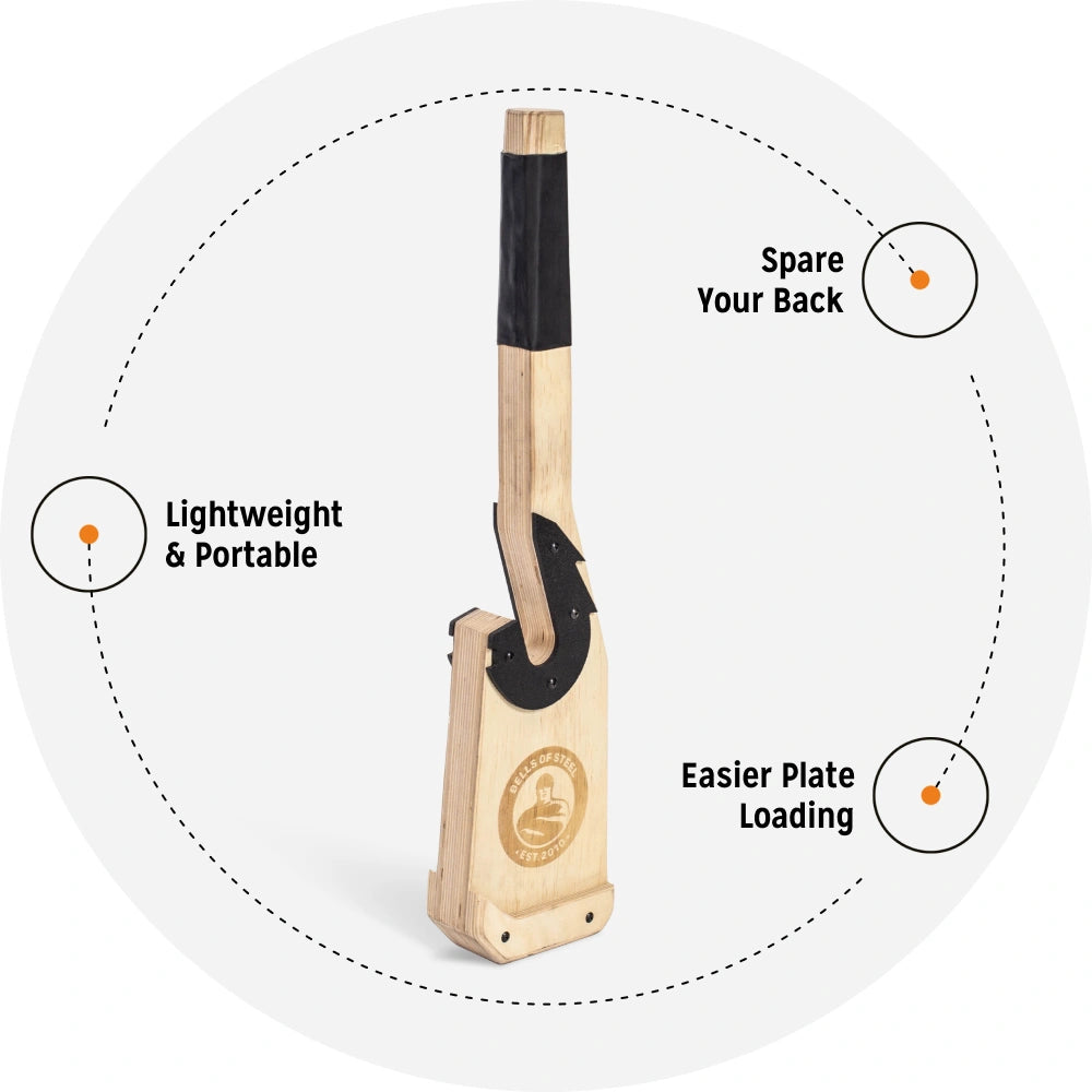 Bells of Steel Meat Hook Deadlift Jack 306 Fitness Repair & Sales
