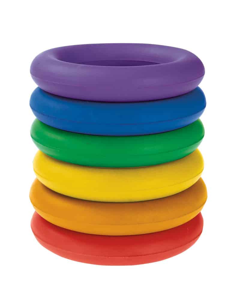 360 Athletics Rainbow Deck Tennis Rings