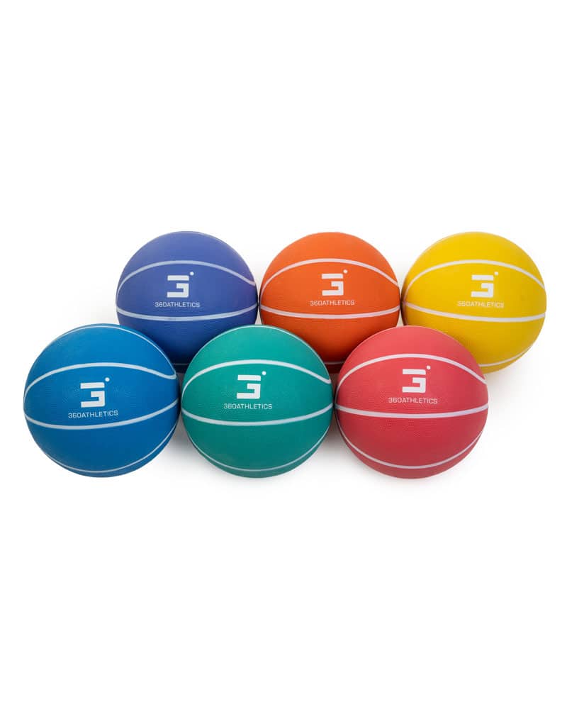360 Athletics Playground Series Rubber Basketballs