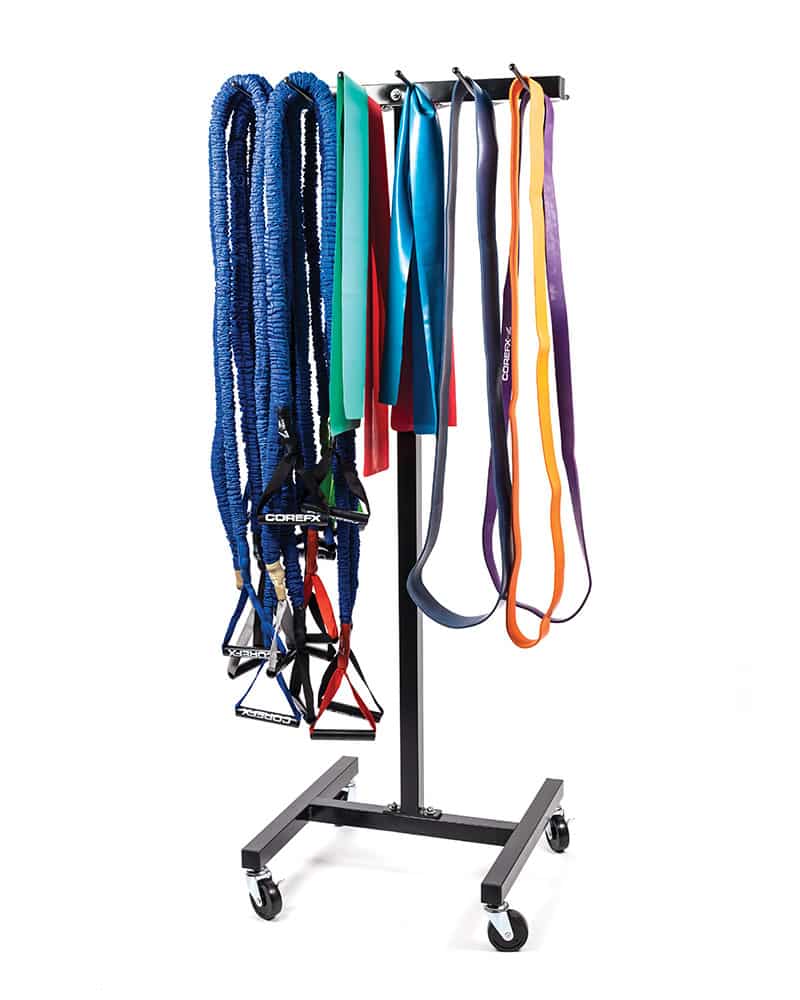 360 Athletics SKIPPING ROPE & STRENGTH BAND CART