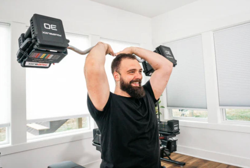 PowerBlock Pro 100 EXP EZ Curl Barbell