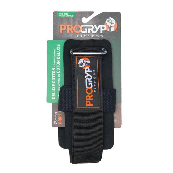 Grizzly Fitness Super Grip Deluxe Pro Sangles d'haltérophilie avec