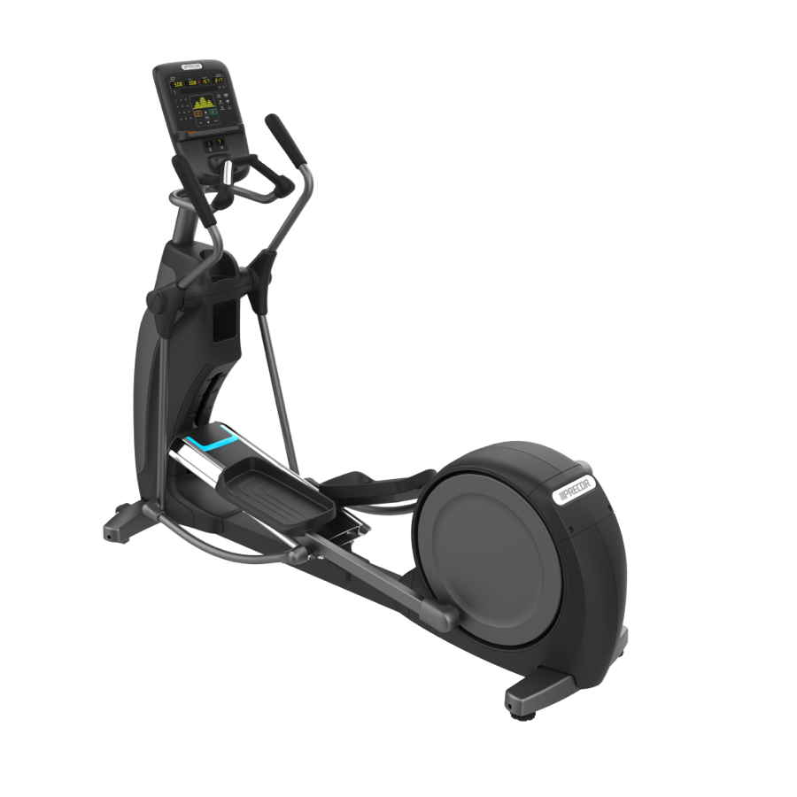 V lo elliptique de fitness Precor EFX 635 avec CrossRamp 306