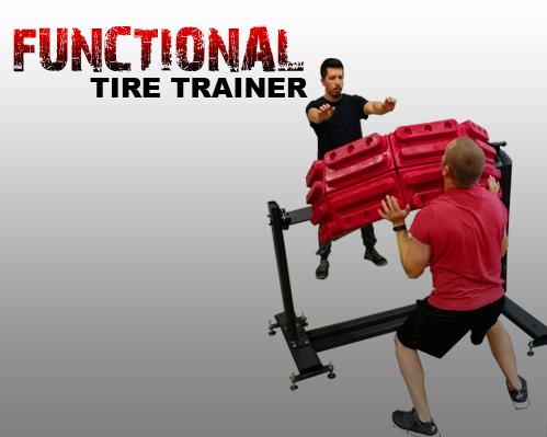 functional training with tire flip for home and commercial gyms strength train