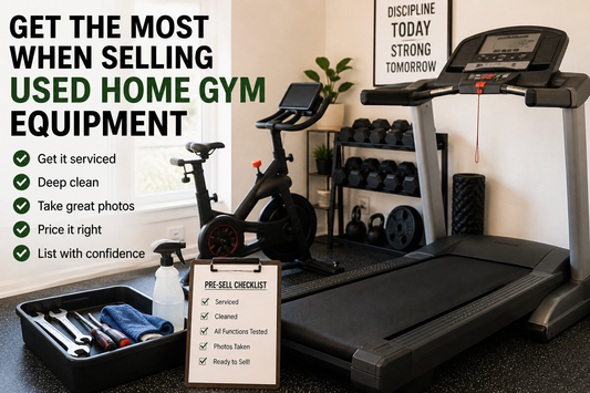How to Get the Most Money Selling Your Used Home Gym Equipment