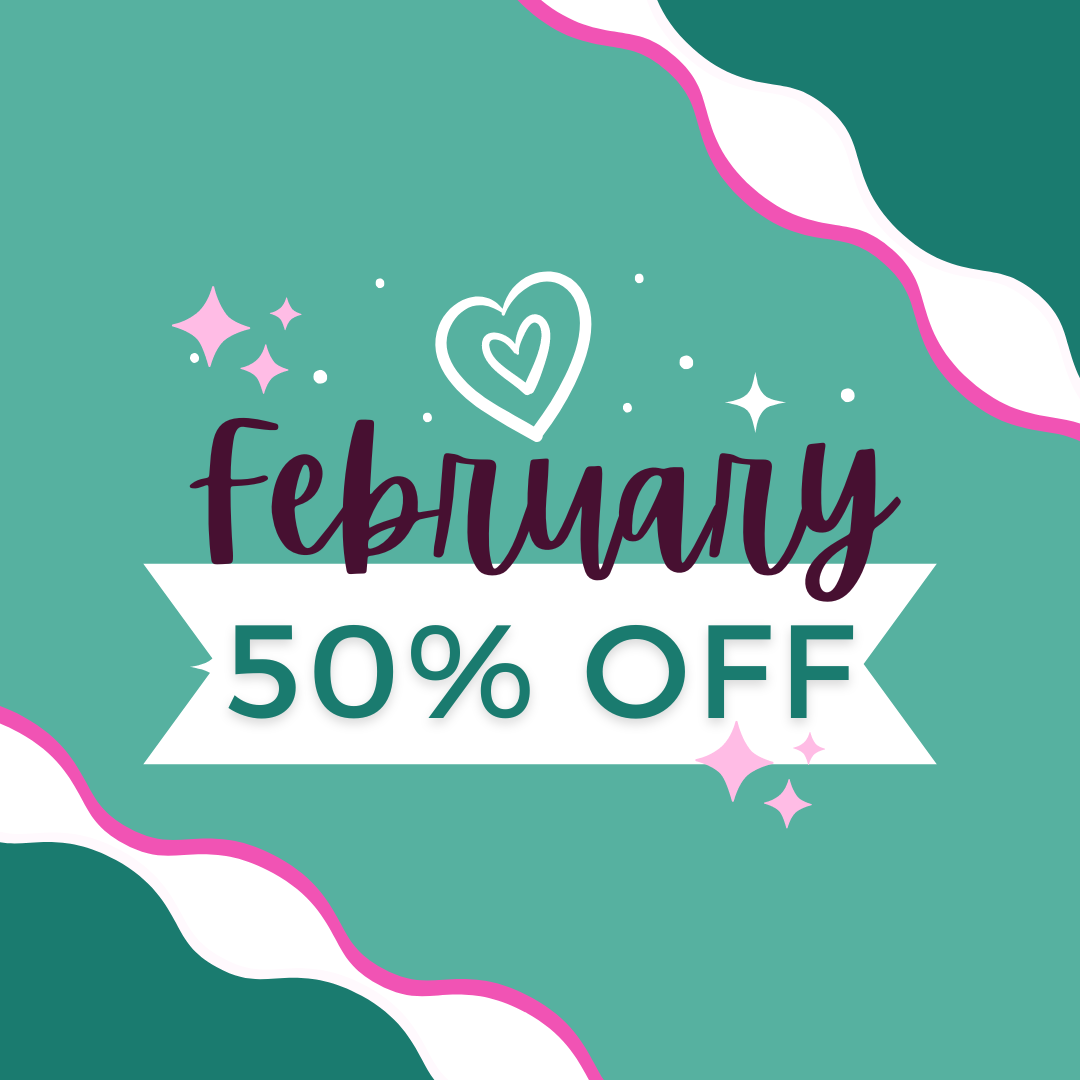 50% Off February