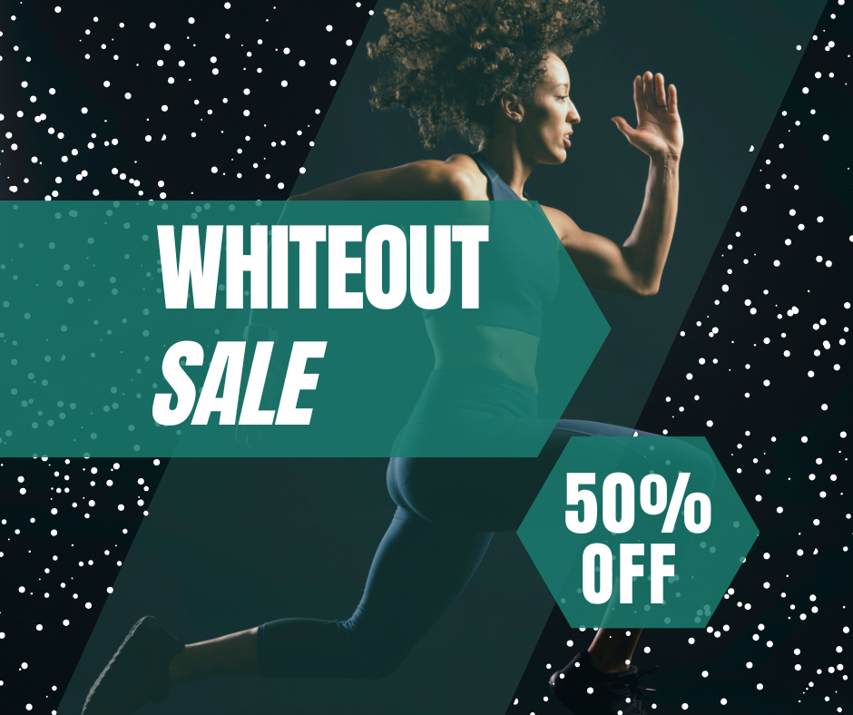 Black Friday WHITEOUT Sale