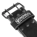 Iron Bull 10MM DOUBLE PRONG POWER BELT - Black