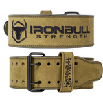 Iron Bull 10MM DOUBLE PRONG POWER BELT - Milspec Green