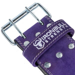 Iron Bull 10MM DOUBLE PRONG POWER BELT - Purple