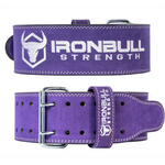 Iron Bull 10MM DOUBLE PRONG POWER BELT - Purple