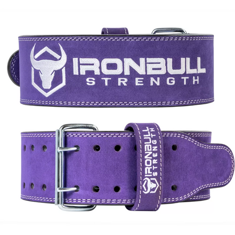 Iron Bull 10MM DOUBLE PRONG POWER BELT - Purple