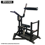 Power Body POWER CORE ELITE PLATE LOADED BACK EXTENSION MACHINE #1388