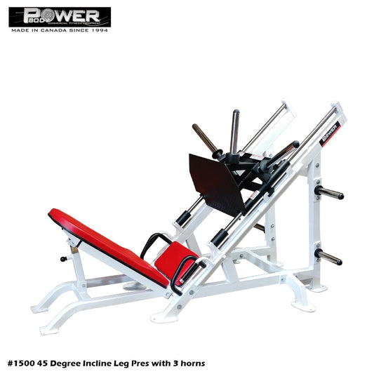 Power Body POWER CORE ELITE 45 DEGREE LEG PRESS #1500