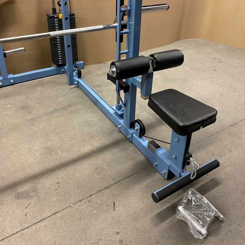 POWER BODY SMITH MACHINE FULL RACK AND HI LAT/LOW ROW COMBO #1831