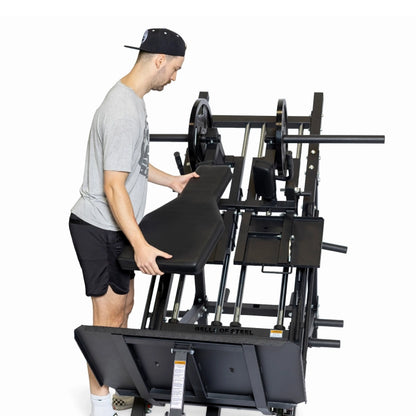 Bells of Steel - 2-In-1 Iso Leg Press & Hack Squat Machine