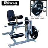 Power Body COMBO EXTENSION DE JAMBE CHARGEMENT DE PLAQUE ASSISE/COMBO DE CURL DE JAMBE #280 