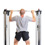 Bells of Steel CABLE TOWER SQUAT STANDS - WITHOUT BACK UPRIGHT - WEIGHT STACK (210 LB)