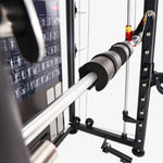 Altas Strength Multi-Function Smith Machine Black And Yellow 2000IB Workout Light Commercial Fitness Equipment AL-3000Y