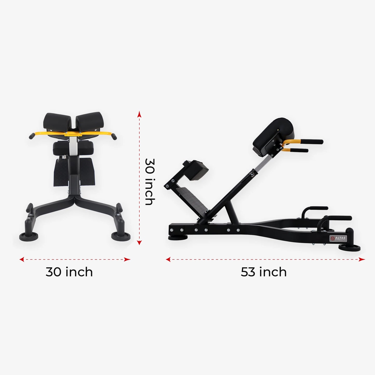 Altas Strength Home Gym Equipment Roman Chair AL-3037