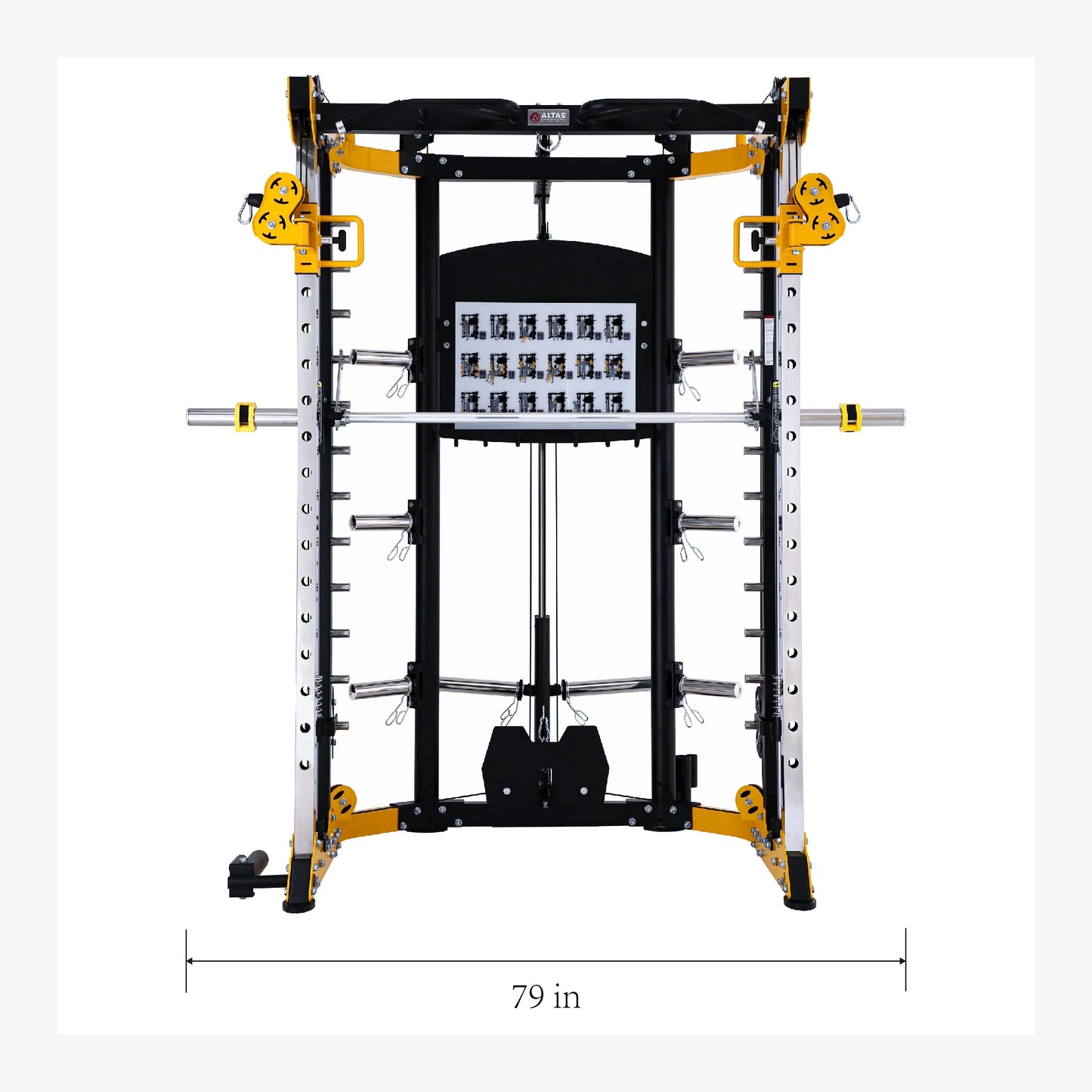 Altas Strength Light-commercial Strength Equipment Smith Machine AL-3059