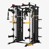 Altas Strength Smith Machine Smith Machine Pin-loaded Weights Stack Strength Trainer Home Gym with Pulley System AL-3087B