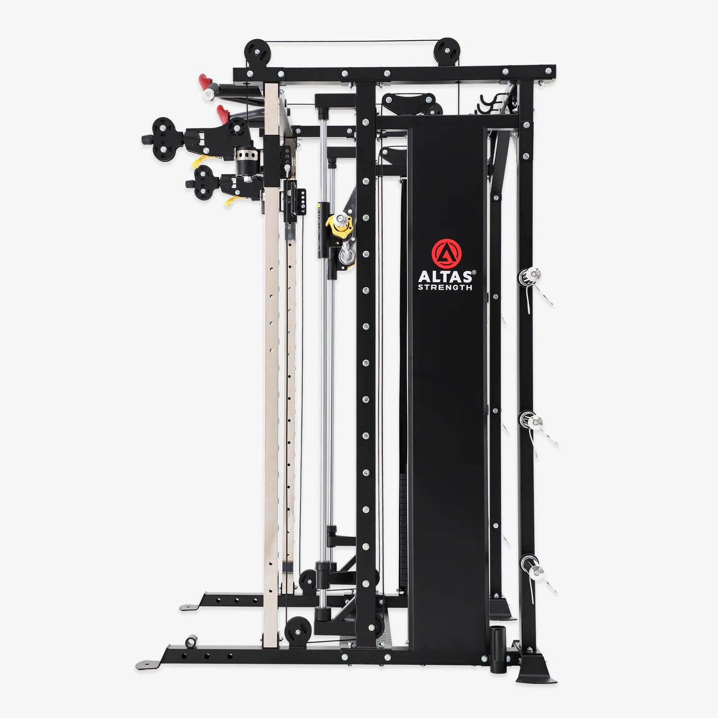 Altas Smith Machine Weight Stack Strength Trainer Home Gym with Pulley System AL-3087B