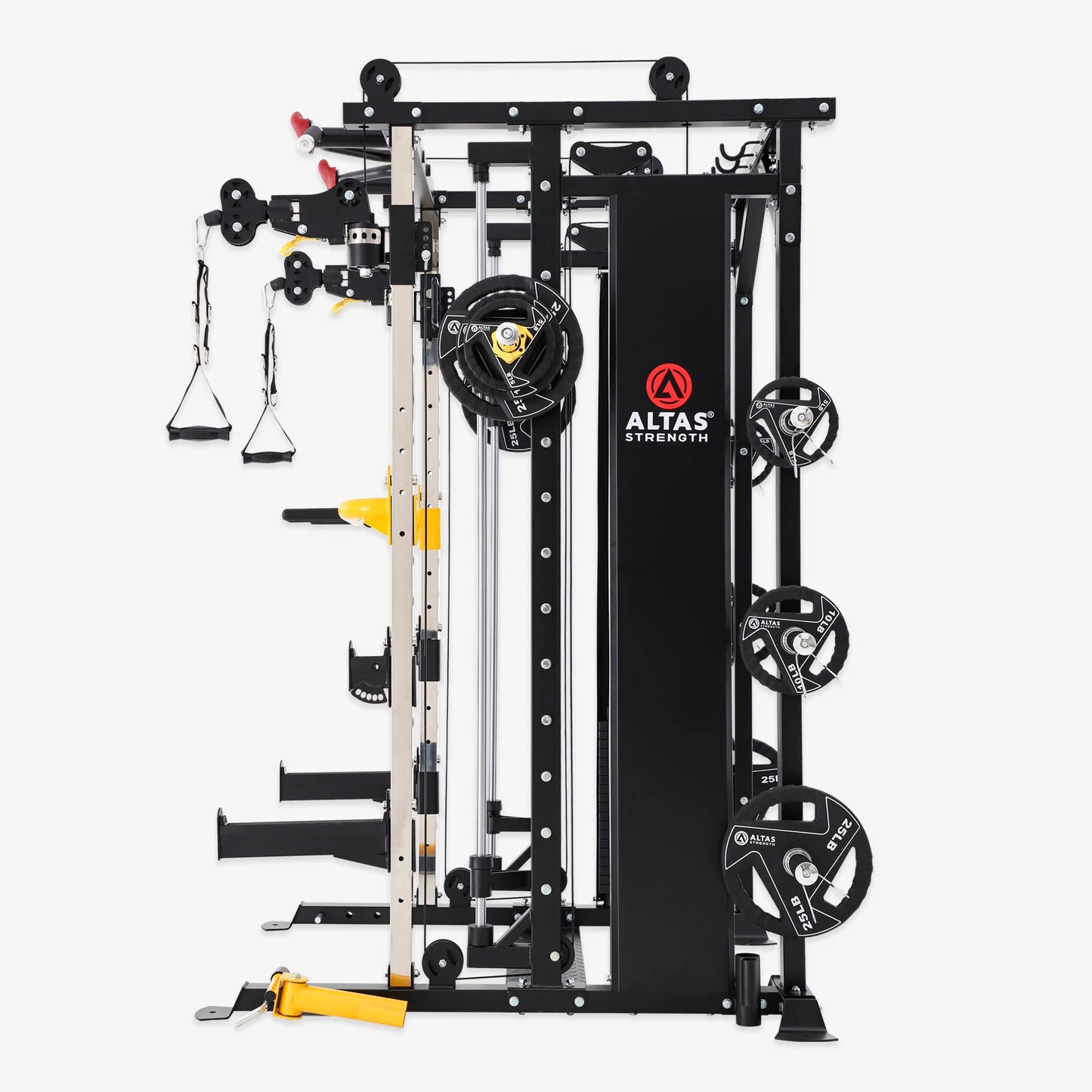 Altas Smith Machine Weight Stack Strength Trainer Home Gym with Pulley System AL-3087B