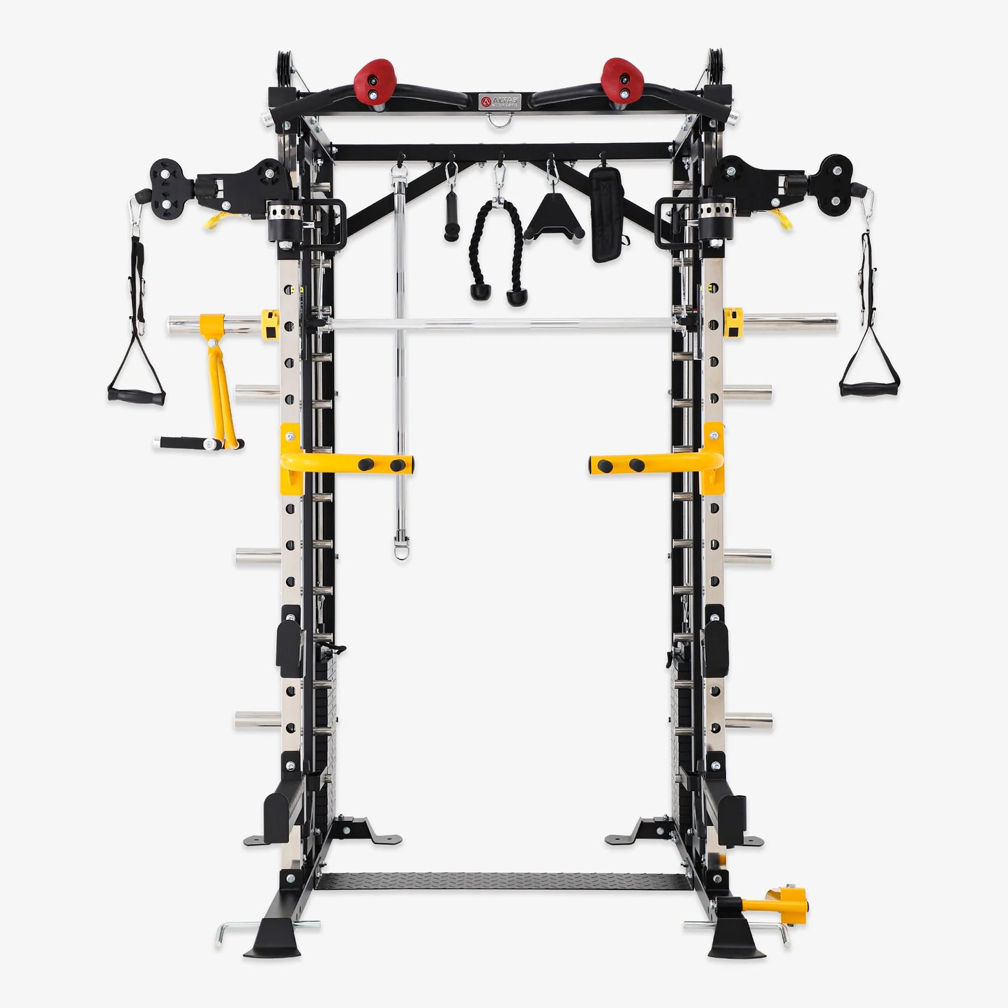 Altas Smith Machine Weight Stack Strength Trainer Home Gym with Pulley System AL-3087B