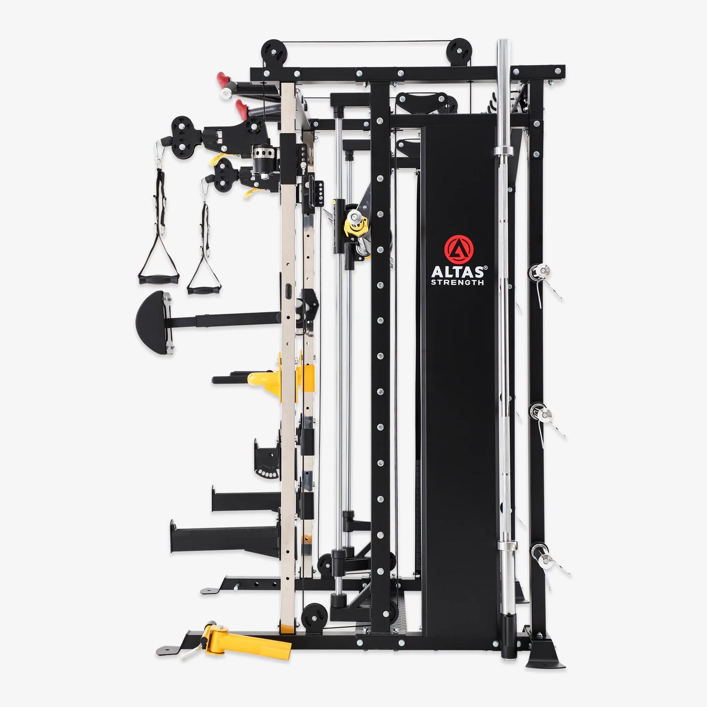 Altas Smith Machine Weight Stack Strength Trainer Home Gym with Pulley System AL-3087B