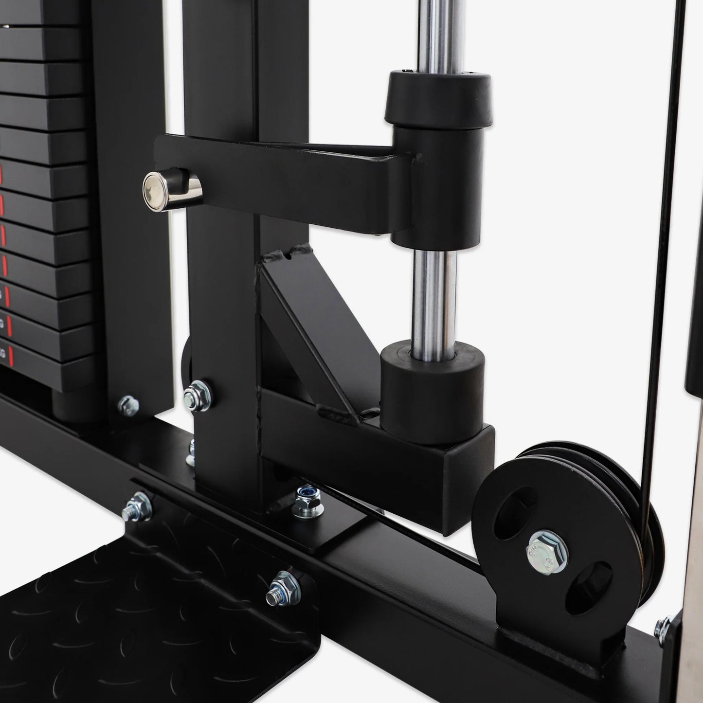 Altas Smith Machine Weight Stack Strength Trainer Home Gym with Pulley System AL-3087B