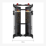 Altas Folding Home Gym Smith Machine With Pulley System Gym Squat Rack AL-3101