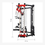 Altas Strength Light-commercial Folding Smith Machine AL-3107