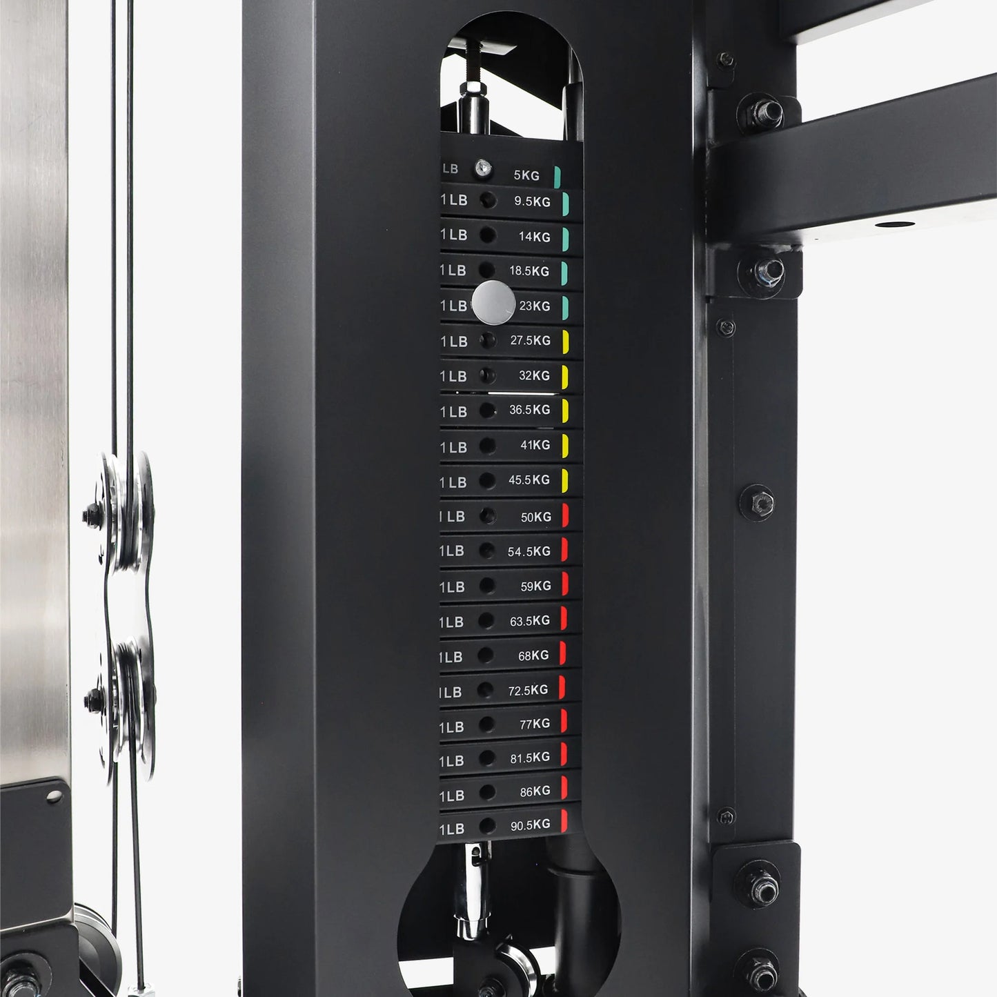 Altas Strength 多功能史密斯機黑黃 2000IB 鍛鍊輕型商用健身器材 AL-3000Y