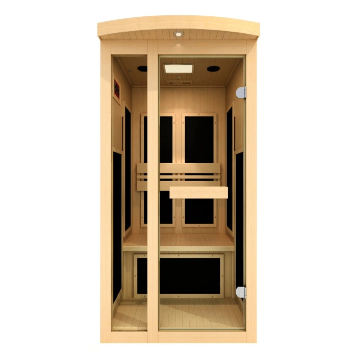 PRO 6 5210-01 1-2 PER NEAR ZERO EMF FAR INFRARED SAUNA [Free Shipping]