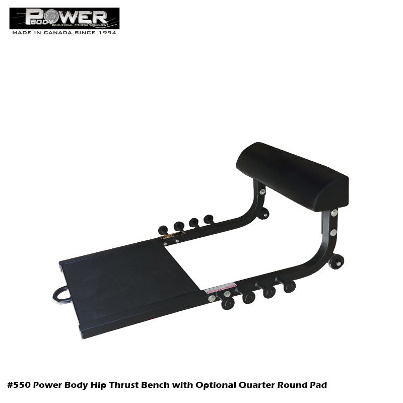 Power Body Hip Thrust Bench #550