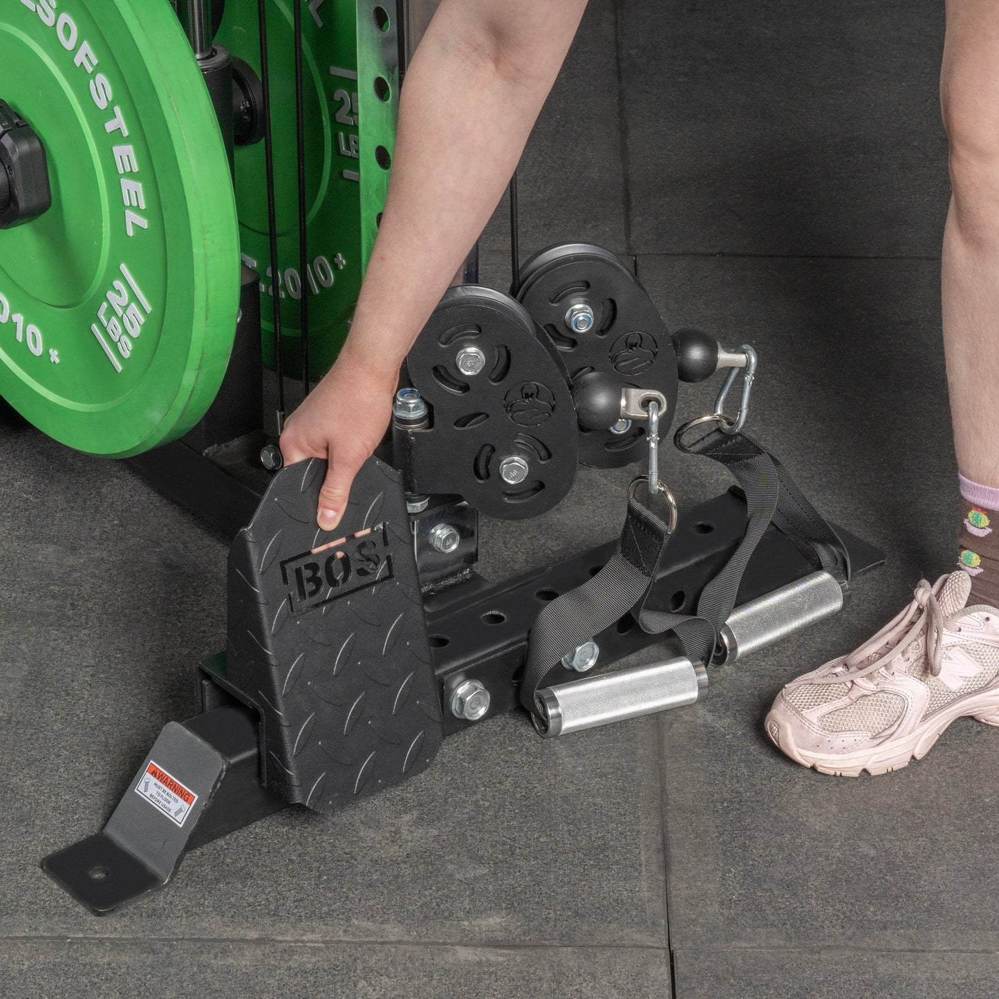 Bells of Steel Footplate for Cable Tower/All In One Trainer - Ships By April 15, 2026 - 306 Fitness Repair & Sales