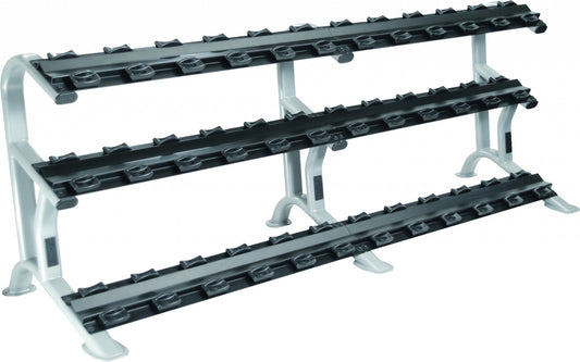 York ETS Saddle Rack for Pro Style Dumbbells - 3 Tier