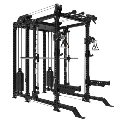 Bells of Steel Smith Machine Rack - 6-Post with Kraken - Manticore (3" x 3", 1" Holes) - 306 Fitness Repair & Sales