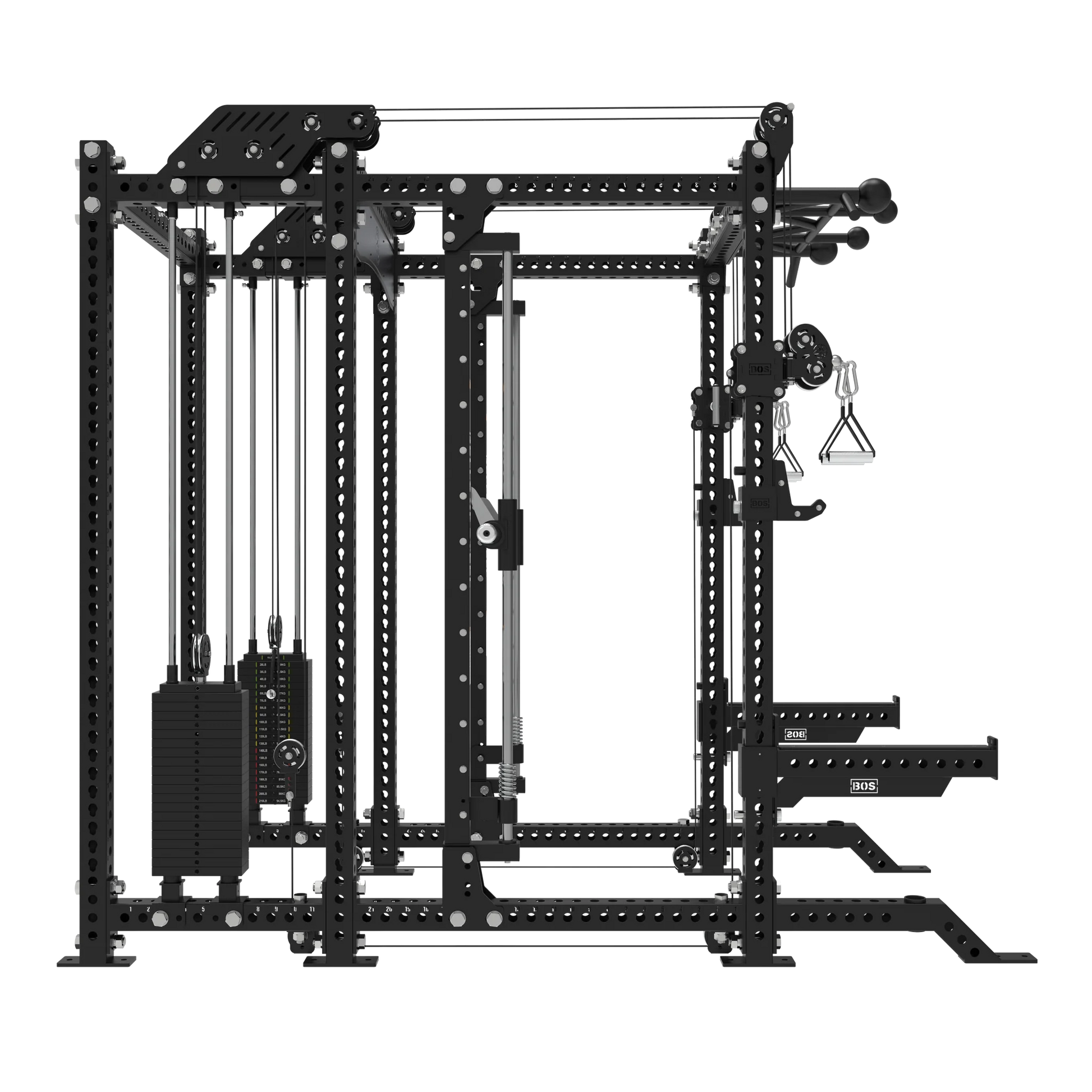 Bells of Steel Smith Machine Rack - 6-Post with Kraken - Manticore (3" x 3", 1" Holes) - 306 Fitness Repair & Sales