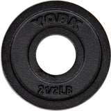 YORK® 2″ Cast Iron Olympic Weight Plate (Pair)