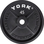 YORK® 2″ Cast Iron Olympic Weight Plate (Pair)