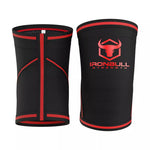 Iron Bull 7MM KNEE SLEEVES - Red