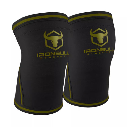 Iron Bull 7MM KNEE SLEEVES - Milspec Green