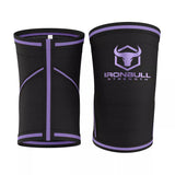 IRON BULL 7MM KNEE SLEEVES - Purple