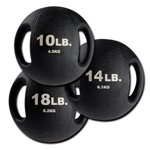 BODY-SOLID TOOLS DUAL-GRIP MEDICINE BALLS BSTDMB