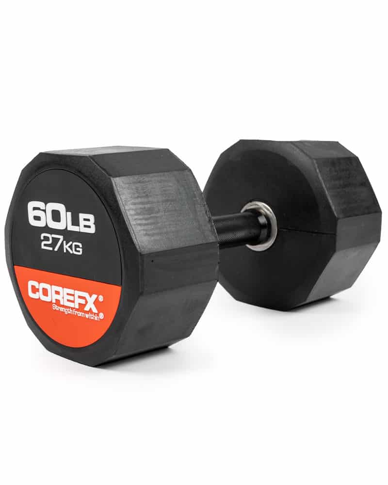 CoreFX RUBBER DUMBBELLS