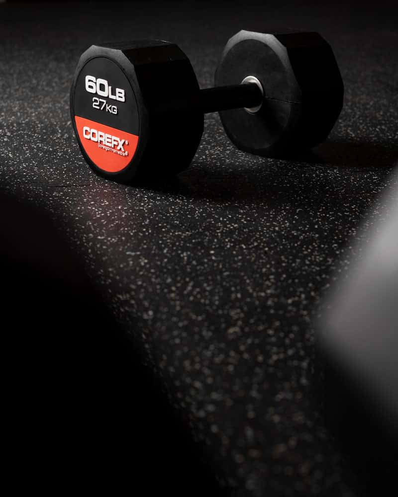 CoreFX RUBBER DUMBBELLS