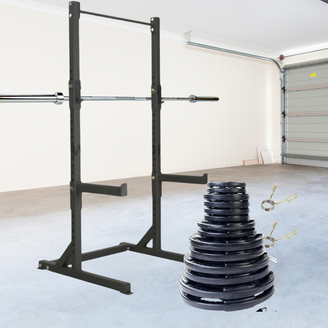 TRIAD Half Rack 300 lb Home Gym Package - 306 Fitness Repair & Sales