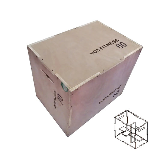 VO3 Wooden Plyo Box - 306 Fitness Repair & Sales